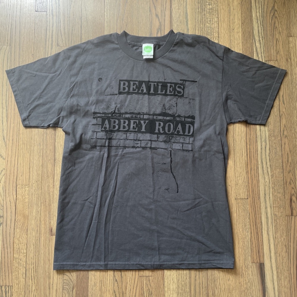 BEATLES ABBEY ROAD Apple Corp T-Shirt Men's SZ Large Graphic Concert VTG